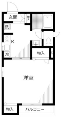 フラット巣鴨の物件間取画像